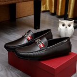 BALLY【巴利】頂級男士豆豆鞋專櫃同步發售，意大利進口小牛皮，皮内裡，，完全1