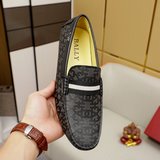 BALLY【巴利】（皮内裡）頂級男士豆豆鞋專櫃同步發售，意大利進口小牛皮，全進口