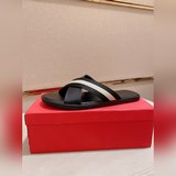Bally~巴利最新潮流涼拖上市 官網同款 專櫃品質精選頭層小牛皮配巴利原版織帶