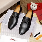 BALLY【巴利】（皮内裡）頂級男士豆豆鞋專櫃同步發售，意大利進口小牛皮，全進口
