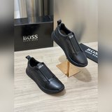 【BOSS】最新休閑男鞋，歡迎1?1對比，爆單款BOSS香港專櫃休閑鞋，專櫃品質