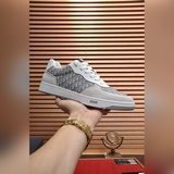 【Dior 迪奧 】官網全球首發 男鞋高端品牌 最新力作：意大利進口原版專用布面