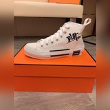 【迪奧·Dior】情侶款新款休閑運動風鞋，全新春夏季款設計，完美做工，系帶懶人款