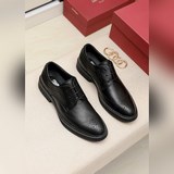 【菲拉格慕】。經典男士皮鞋專櫃官網同步，香港購入原版，一比一打造，獨家開模，原版