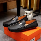 【hermes】愛馬仕專櫃同款經典套腳鞋1?1開模品質采用進口頭層牛皮豬皮内裡超