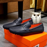 【hermes】愛馬仕專櫃同款經典套腳鞋1?1開模品質采用進口頭層牛皮豬皮内裡超