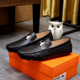 【hermes】愛馬仕專櫃同款經典套腳鞋1?1開模品質采用進口頭層牛皮豬皮内裡超