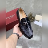 水染牛裡 【salvatore ferragamo】菲拉格慕 男士最新款休閑商務