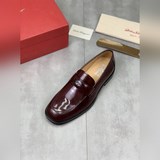 水染牛裡 【salvatore ferragamo】菲拉格慕 男士最新款休閑商務