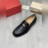 水染牛裡 【salvatore ferragamo】菲拉格慕 男士最新款休閑商務