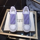 Alexander mcqueen /麥昆 經典明星爆款百搭小白鞋，原版1：1複
