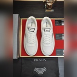 【普拉達Prada】減震厚底潮牌主推爆款，前衛百搭時尚男鞋私版開模，飛織鞋面滴膠