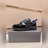 高版本 高品質新款PRADA(普拉達)專櫃同步上市， 新款男鞋、面料精選高科技滴