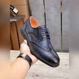 【高品質牛裡】  普拉達PRAA，最新款男士皮鞋精心打造，引爆全場！不斷創新的國
