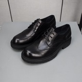 【PRADA·普拉達】新款布洛克皮鞋，真皮款男士休閑商務皮鞋系列，采用頂級進口小