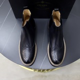 品牌：普拉達等級：官網1?1尺碼：38-44（45定制）材料： 原版牛皮面