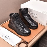 【PRADA 高端】普拉達 時尚爆款 鞋面進口優質小牛皮，休閑百搭，完美版型，真