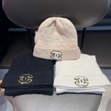 香奈兒chanel 秋冬新款 網紅爆款 官網新品經典套裝帽子！帽子圍巾！