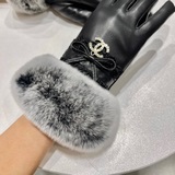 Chanel 香奈兒秋冬懶兔毛羊皮手套手機觸屏，值得對比同款不同品質，秒