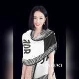 Dior新款專櫃同步【D老花雙層】真絲長巾美翻了[流淚]禦用殿堂級極品新款在售 
