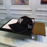 配盒子布袋，NY&Gucci(古奇)合作款，最新款原單棒球帽，1?1開模訂制，重