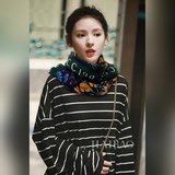 羊絨新款 速度下手一定要快G家新款【GG邊框花卉長巾】，高端 大愛 貨極少 現在