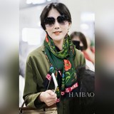 羊絨新款 速度下手一定要快G家新款【GG标語與花卉長巾】，高端 大愛 貨極少 現