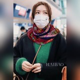 羊絨新款 速度下手一定要快G家新款【GG标語與花卉長巾】，高端 大愛 貨極少 現