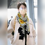 羊絨新款 速度下手一定要快G家新款【GG字母花卉長巾】，高端 大愛 貨極少 現在