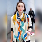 羊絨新款 速度下手一定要快H家新款【對稱馬長巾】，高端 大愛 貨極少 現在用極好