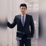 頂級專櫃品質 H家男士新款領帶系列【三色鍊條領帶】，稀有H家每年都有一千條不同印