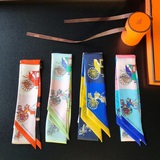 HERMES小飄帶 原單[玫瑰][禮物][閃電] 發帶 包帶 小領結 5x85c
