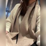 HERMES愛馬仕巴黎時裝展商務男士女士通用雙面羊絨披肩代工廠臻選上乘的超細羊絨