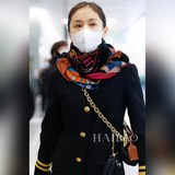 羊絨新款 速度下手一定要快H家新款【面具舞會長巾】，高端 大愛 貨極少 現在用極