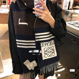 頂級原單中性款羅意威【LW條紋長巾】很幸運拿到這個品牌的東西，真的不多見，很少在