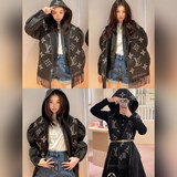 引領時尚驢家ZG同步【L連帽圍巾】火爆全球Fall For You 連帽圍巾取材