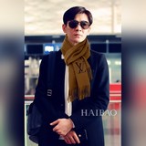 驢家專櫃同步【L純色羊絨長巾】LOGO經典設計完美，強烈推薦手慢無千萬别去專櫃買