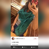 #海外原單#Louis Vuitto* 圍巾 60%真絲 40%羊毛  配有低調