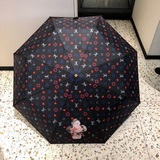 louis vuitton （路易威登）lv小木人三折自動折疊晴雨傘 新塗層技術