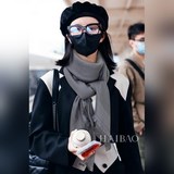 VIP限量款 驢家【L暗紋老花140】這款披肩将真絲與羊毛相混搭，質地柔軟而溫暖