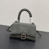 鳄魚紋小號23cmBalenciagα全新推出了帥爆的Hourglass沙漏包