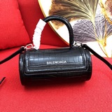 原版品質 B家新品實拍 巴黎世家balenciaga 2023新款 圓筒包 最新