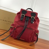 中號跑量價巴寶莉 雙肩包burberry博柏利爆款書包媽咪袋「The Rucks