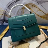 【原版高品質】Bvlgari寶格麗專櫃新品三層蛇頭包大號，進口頂級Box皮定制原