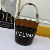 BUCKET CORDE 麻繩水桶包 老花 Celine新推出的這款麻繩水桶包