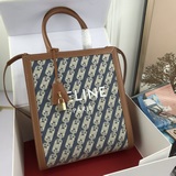 【CL家】新品 CABAS TRIOMPHE CL191542 帆布小號豎款手袋
