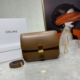 【配盒】全新升級Celine box一直受歡迎的豆腐包，[玫瑰]手搓紋系列[玫瑰