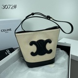 2023s春夏新品｜CUIR TRIOMPHE小號織物牛皮水桶包延續經典，立體