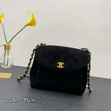 chanel vintage黑金元寶中古，磨砂牛皮，元寶哈哈哈因為實在是太乖了它