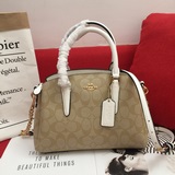 coach/蔻馳[玫瑰]f029434。新款pvc 小號戴妃包 手提單肩斜挎包